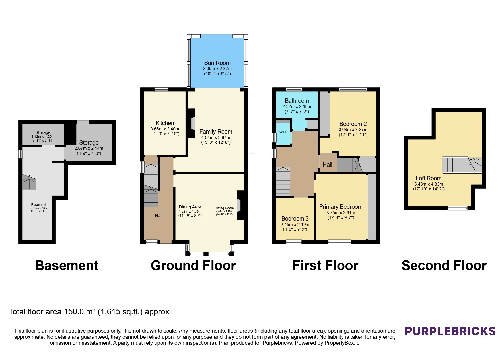 75, Moorside Road, Bradford floorplan