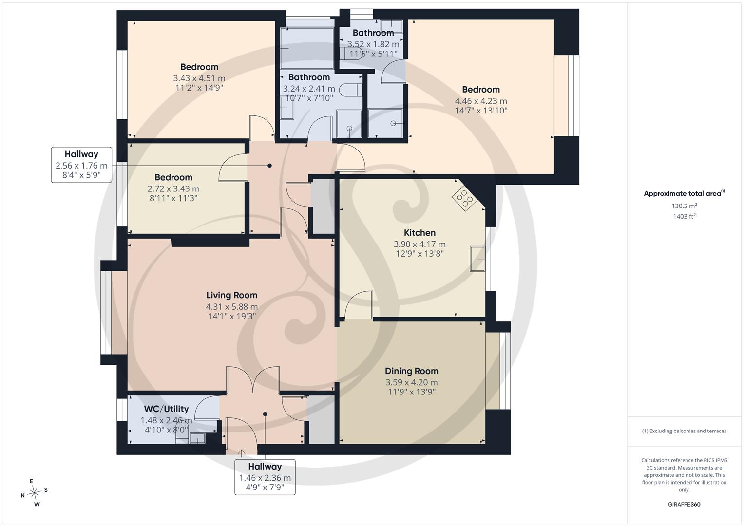 31, Sandmoor Green, Leeds floorplan