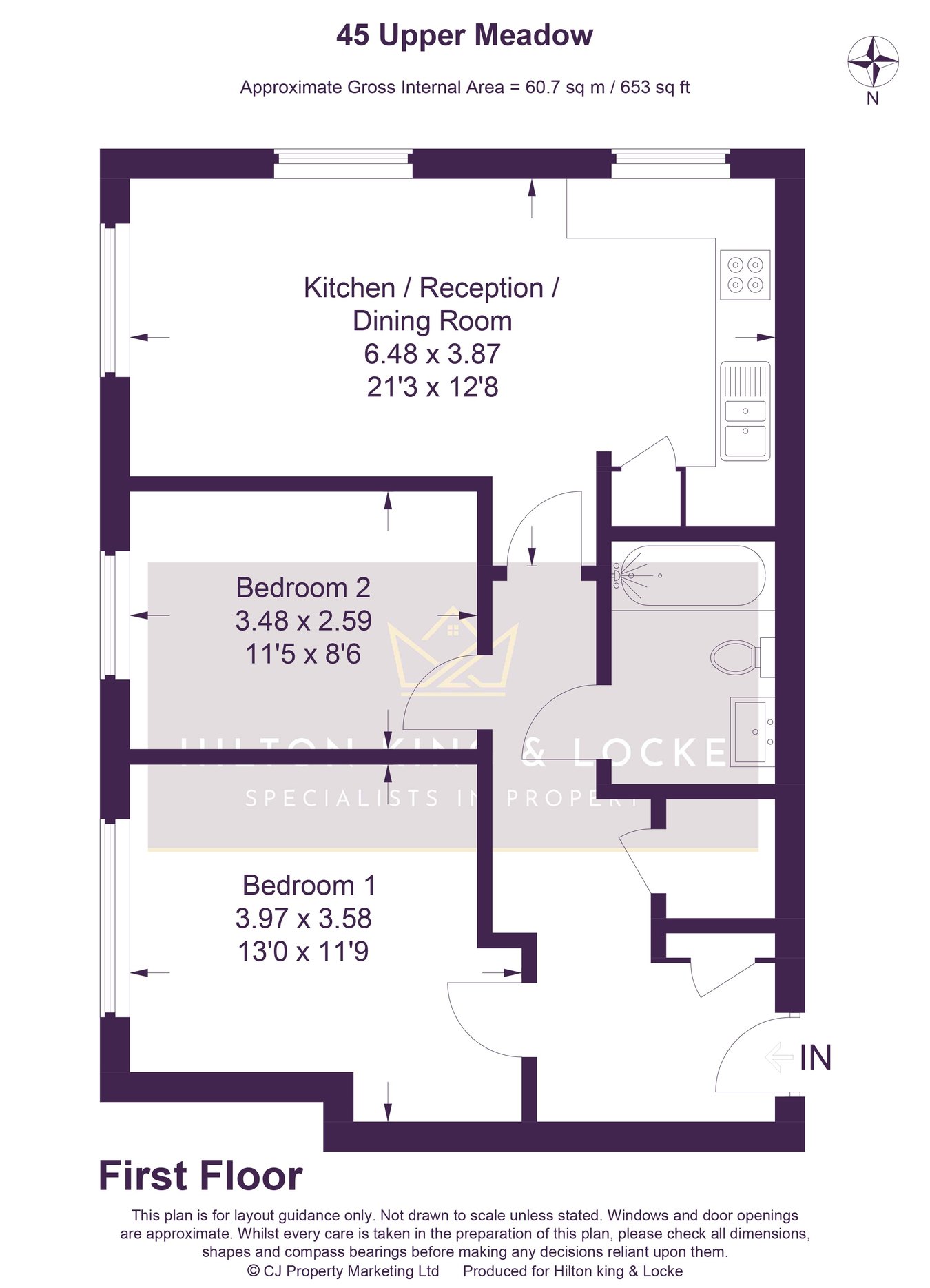 45a, Upper Meadow, GERRARDS CROSS floorplan