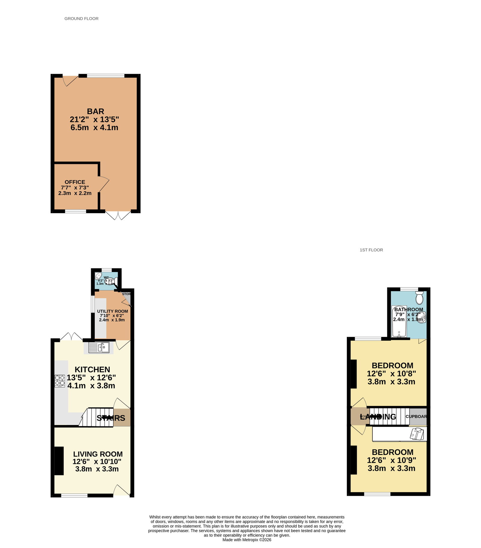 77, Northwall Road, Deal floorplan