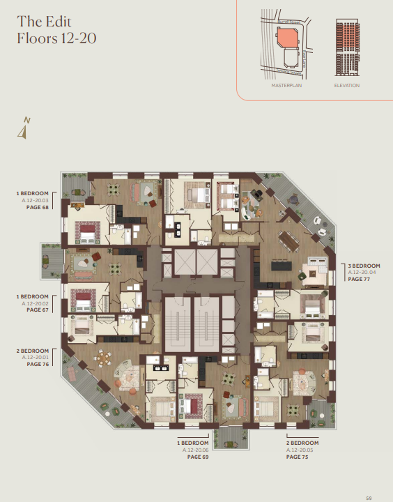 The Edit, London floorplan