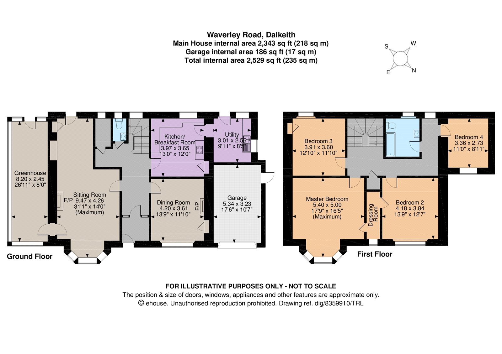 4 Bedrooms Detached house for sale in Waverley Road, Dalkeith, Midlothian EH22