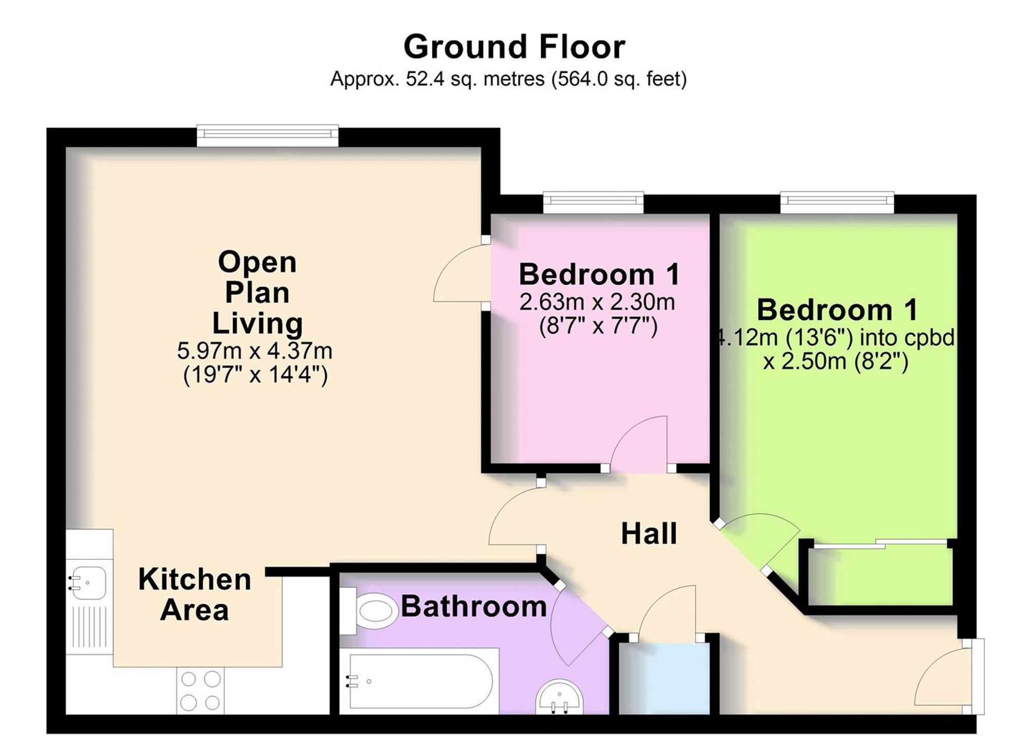 81 Signet Square, Coventry floorplan