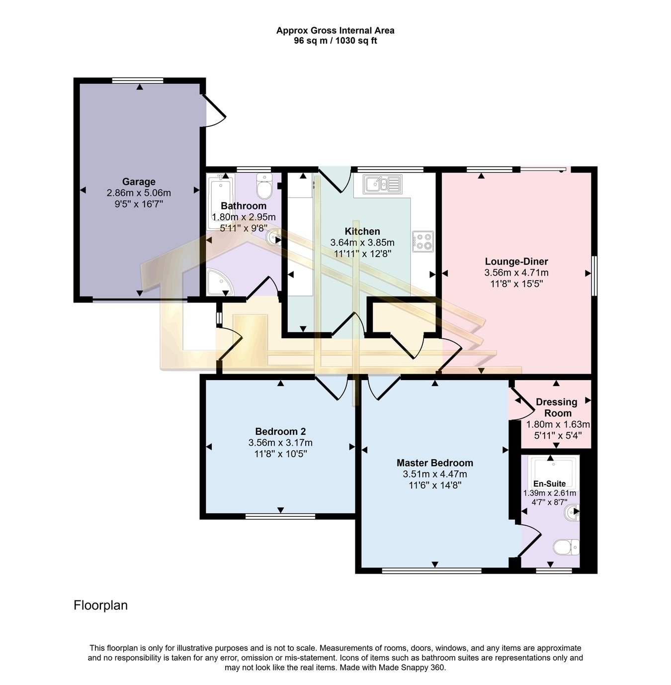 101, Birkdale, Bexhill-on-Sea floorplan
