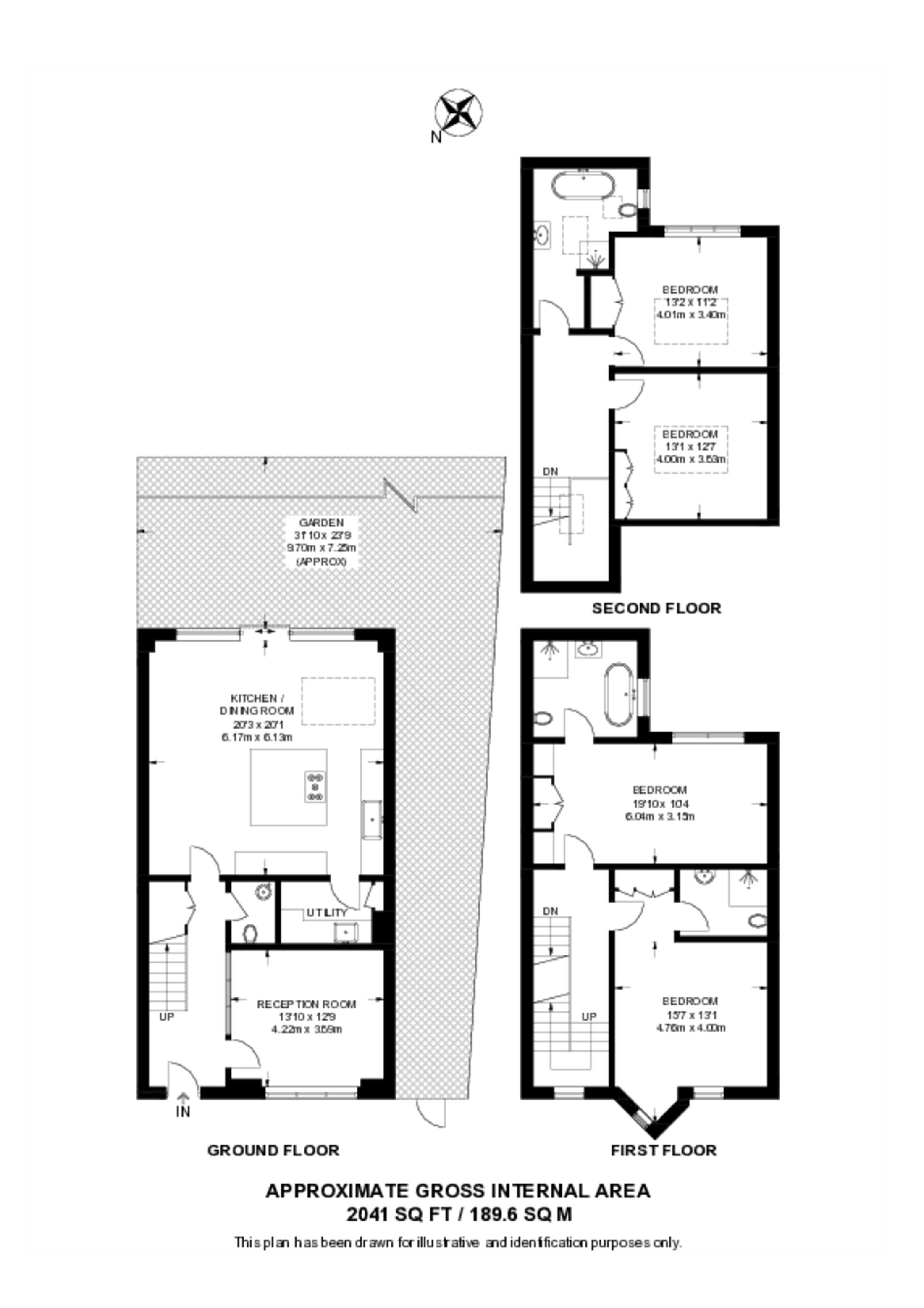 Winston Close, Raynes Park floorplan