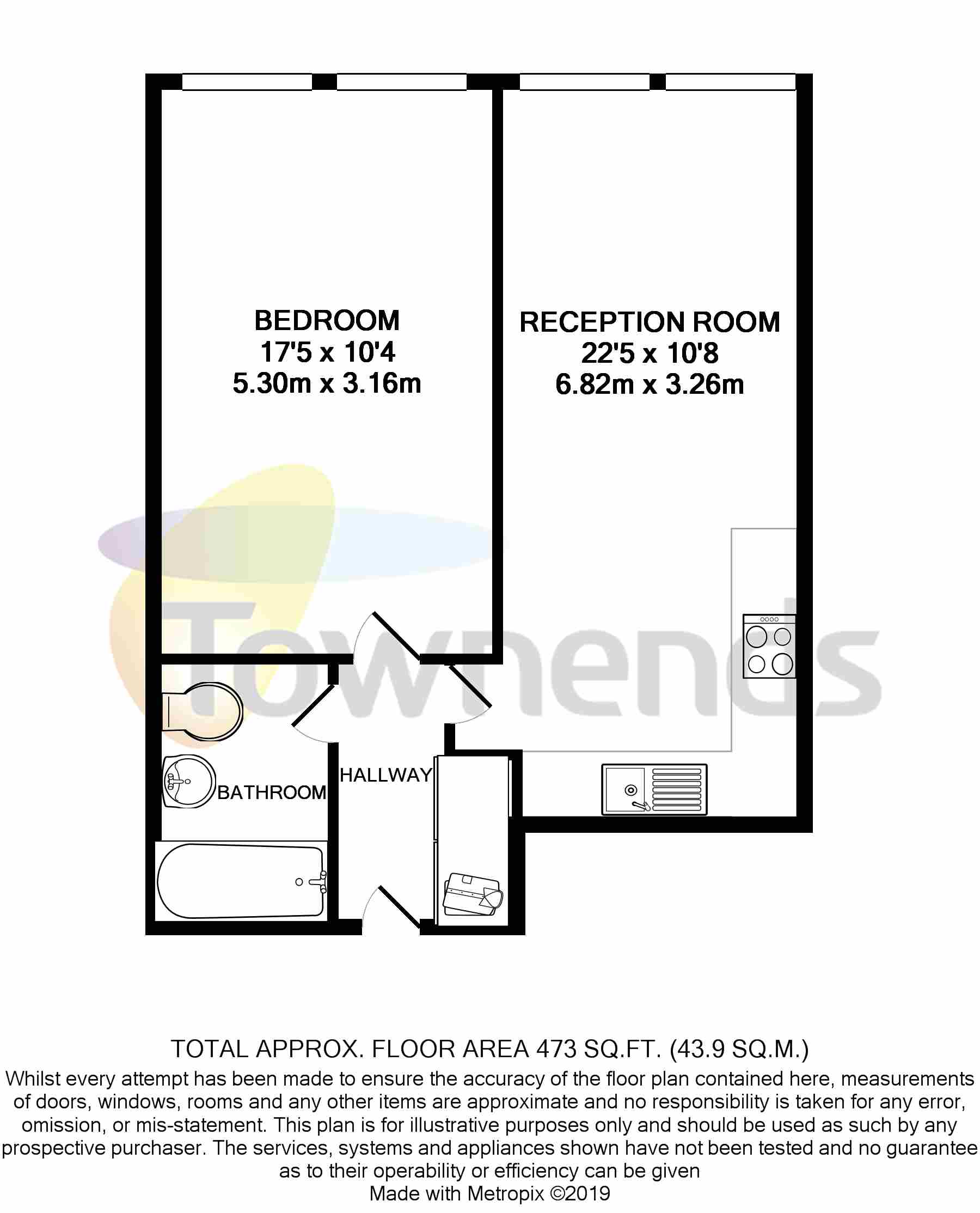 1 Bedrooms Flat to rent in Masons Avenue, Croydon CR0