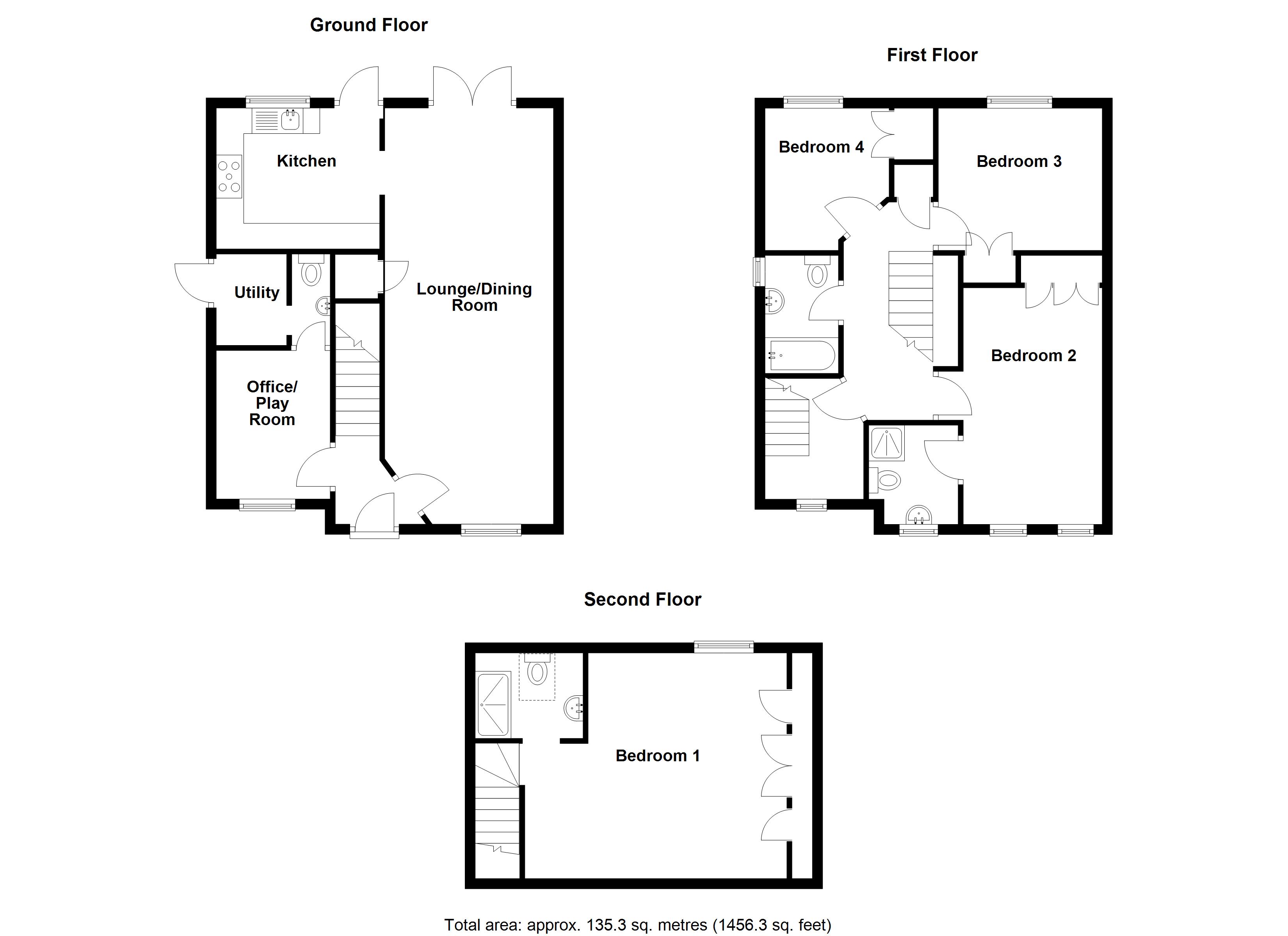 21, Thirlmere, Hertfordshire floorplan
