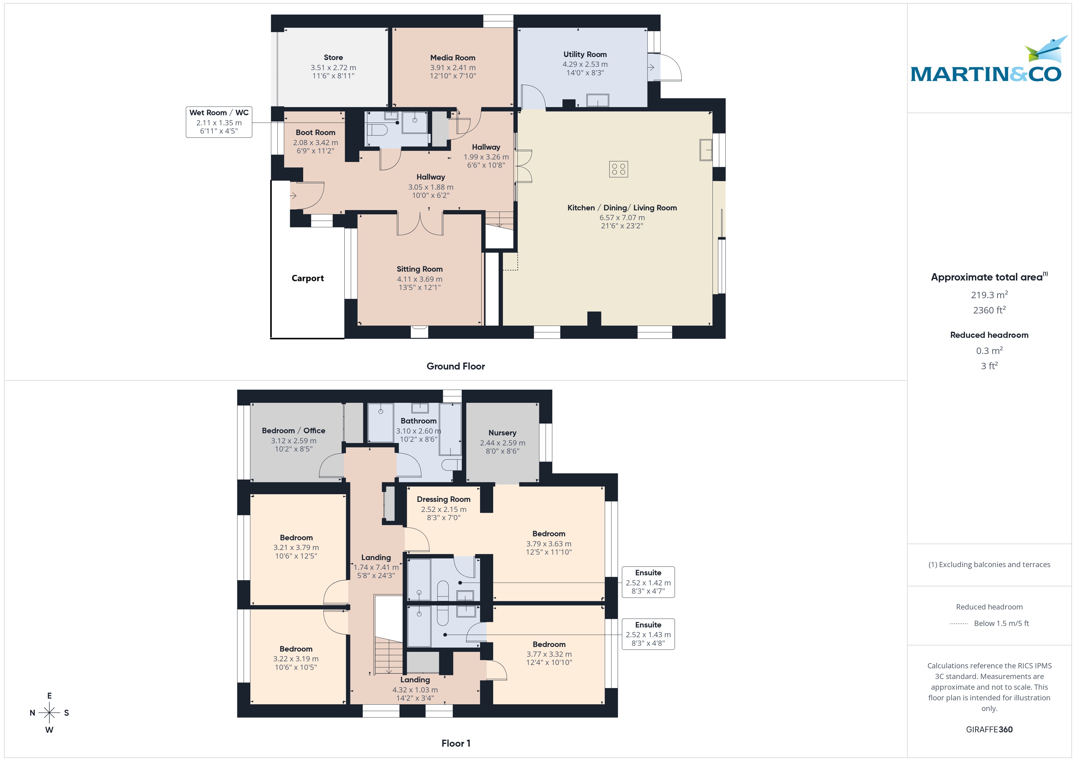 4, Forestfield, Horsham floorplan