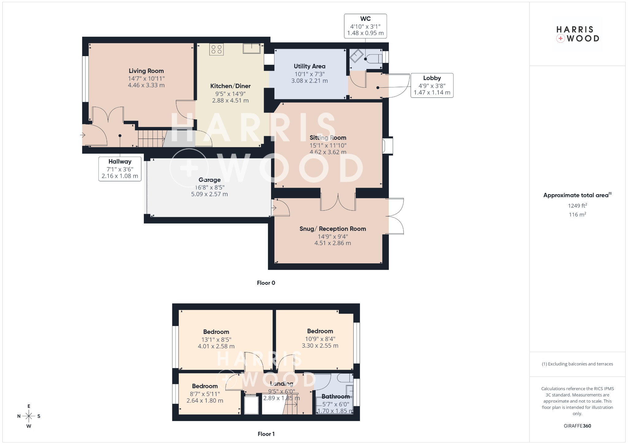 63, Chapel Road, Colchester floorplan