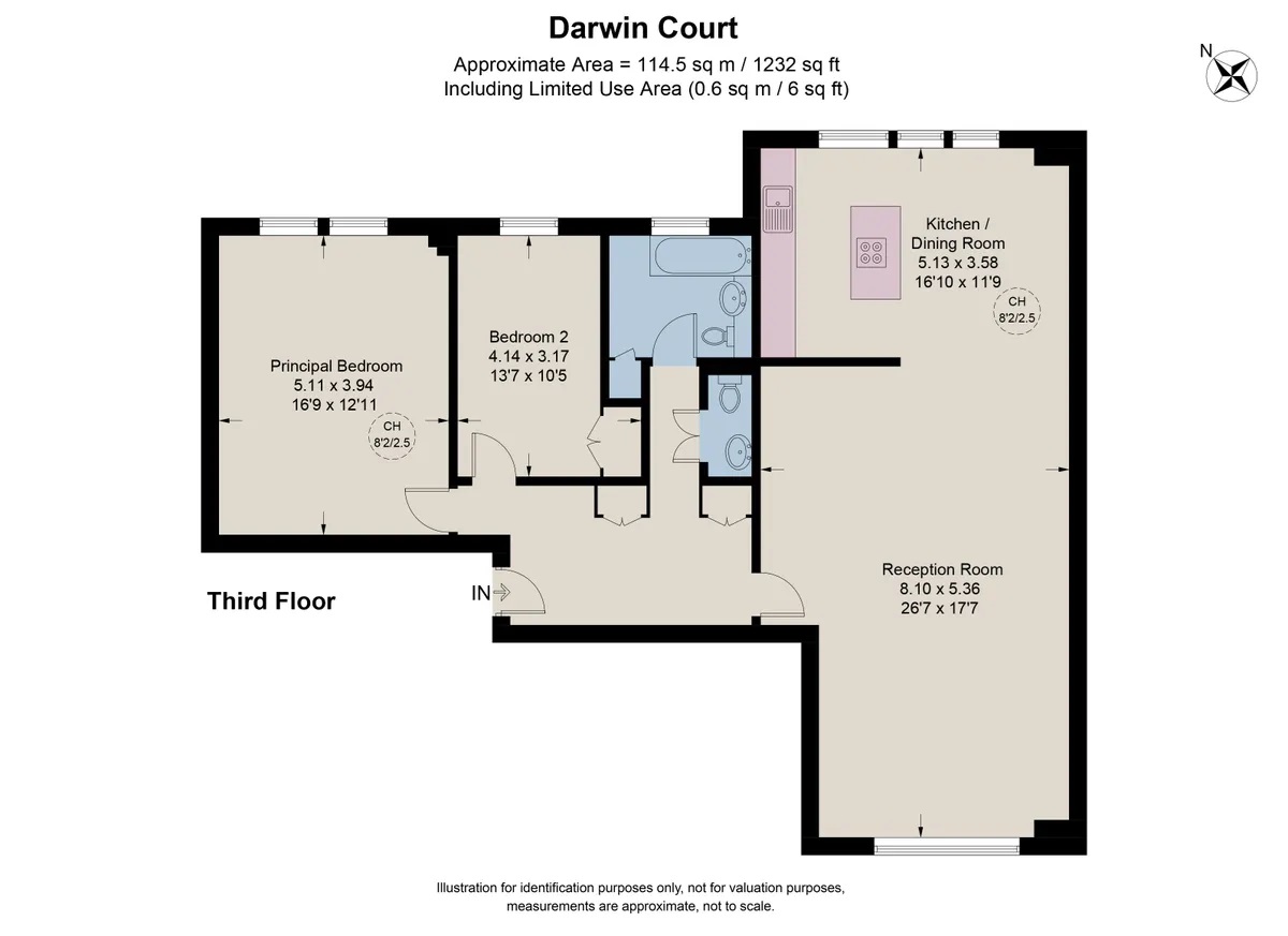 Gloucester Avenue, London floorplan