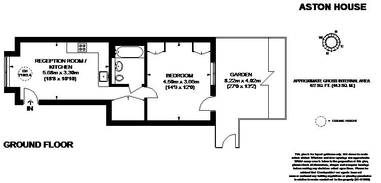 1 Bedrooms Flat to rent in Aston Road, London SW20