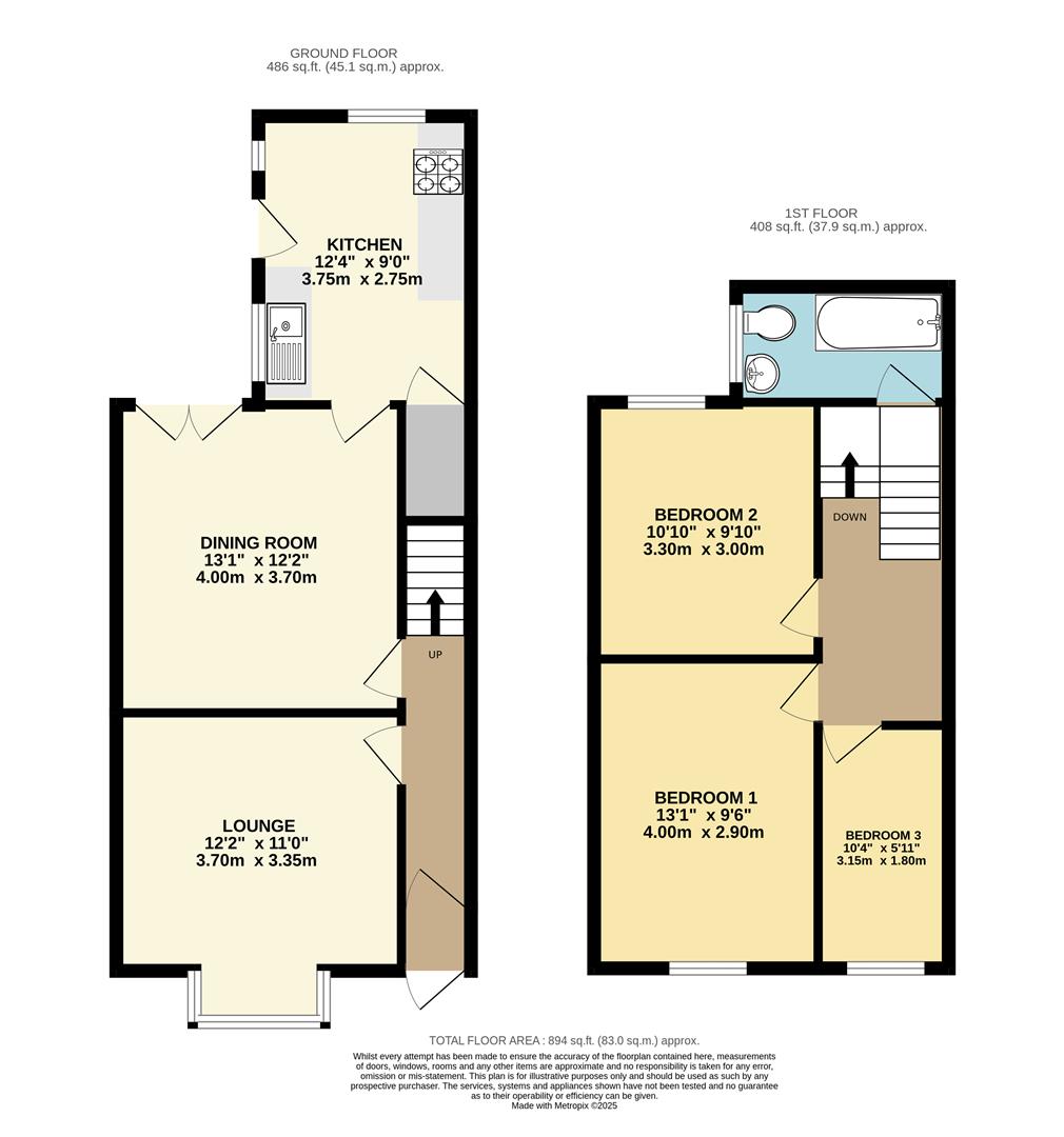101, Arthur Street, Withernsea floorplan