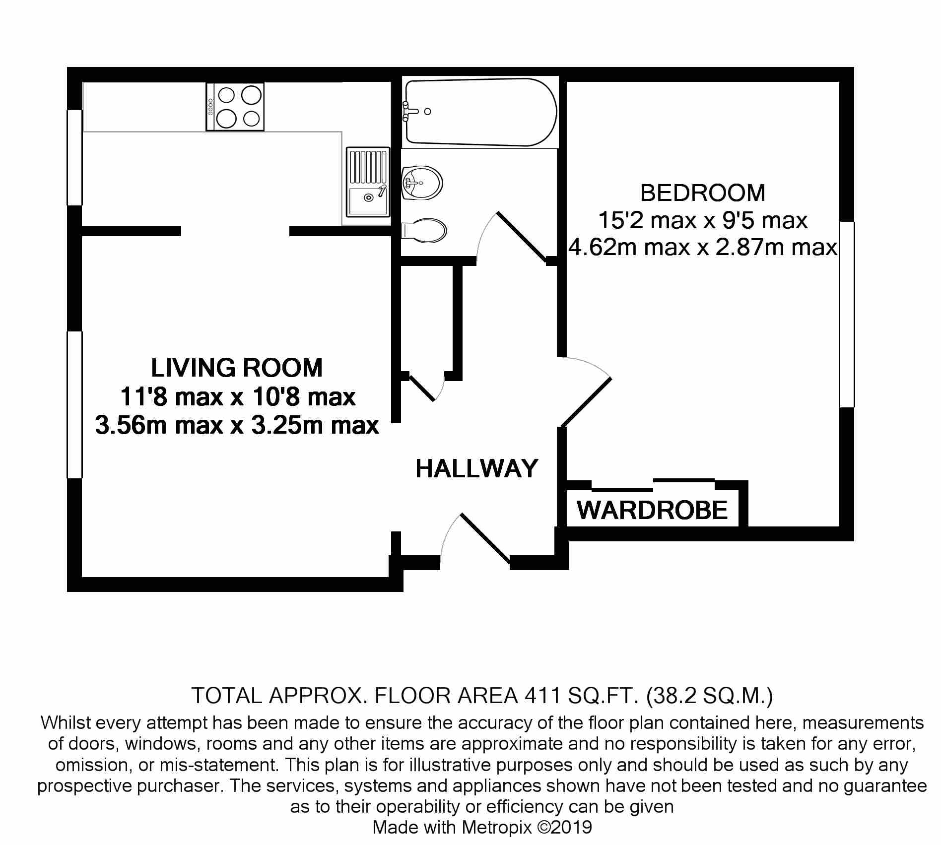 1 Bedrooms Flat for sale in Stern Court, Hazelbank Road, Chertsey, Surrey KT16