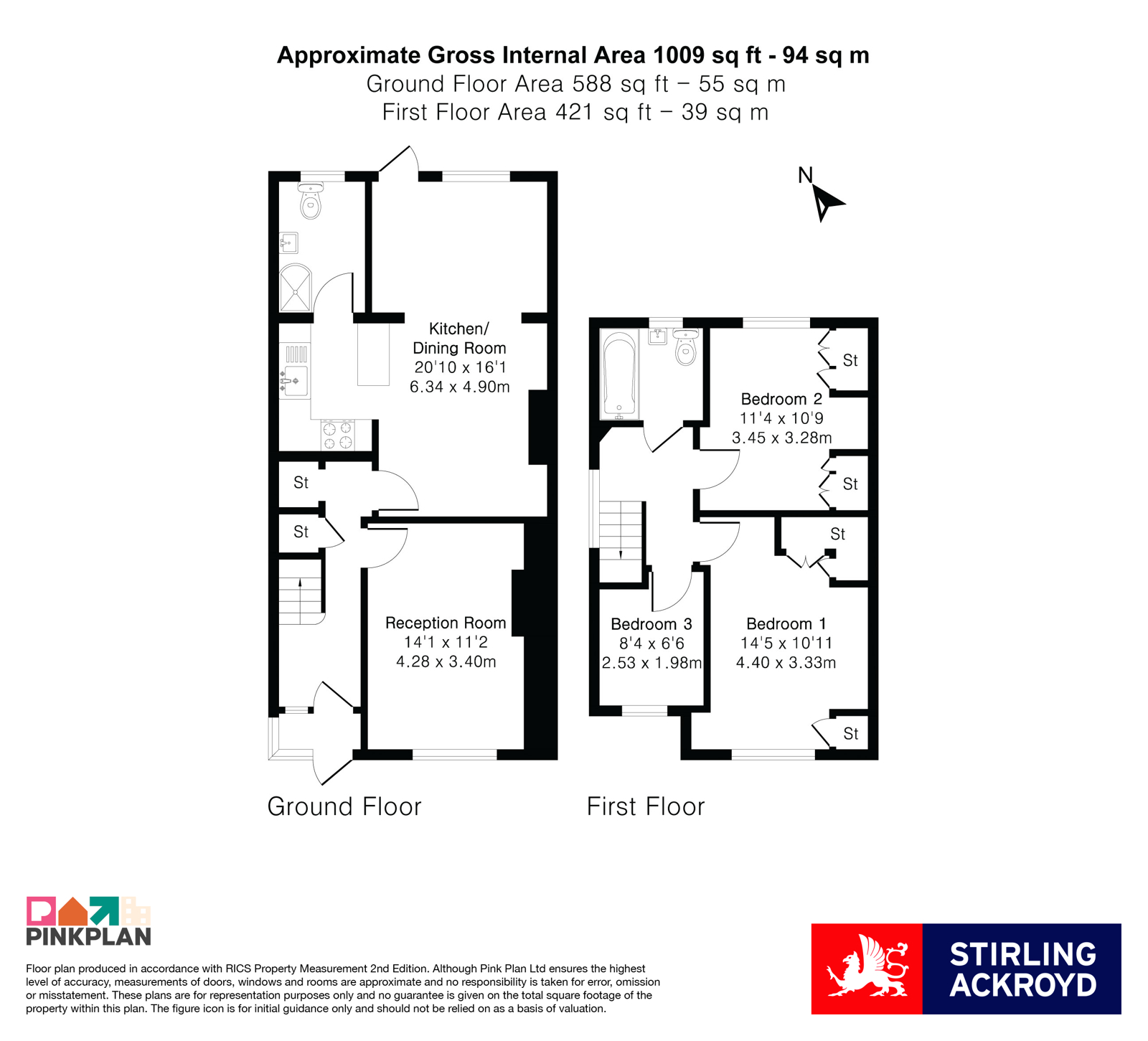 32, Middle Road, London floorplan