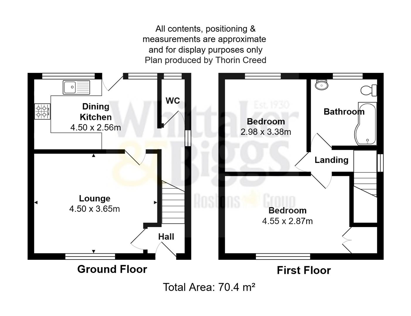 71, Bromley Road, Congleton floorplan