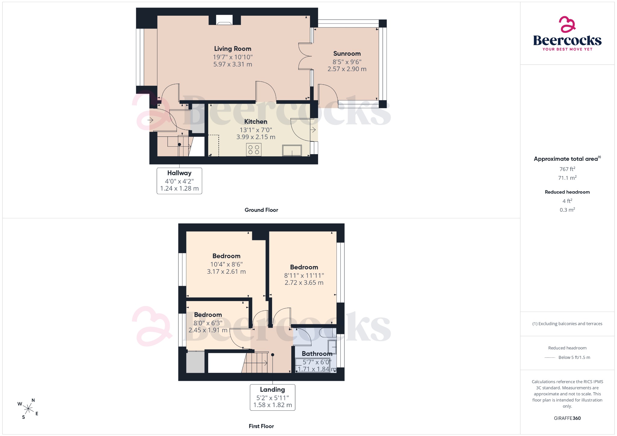 124, Burden Road, Beverley, East Riding Of Yorkshire, HU17 9LH floorplan