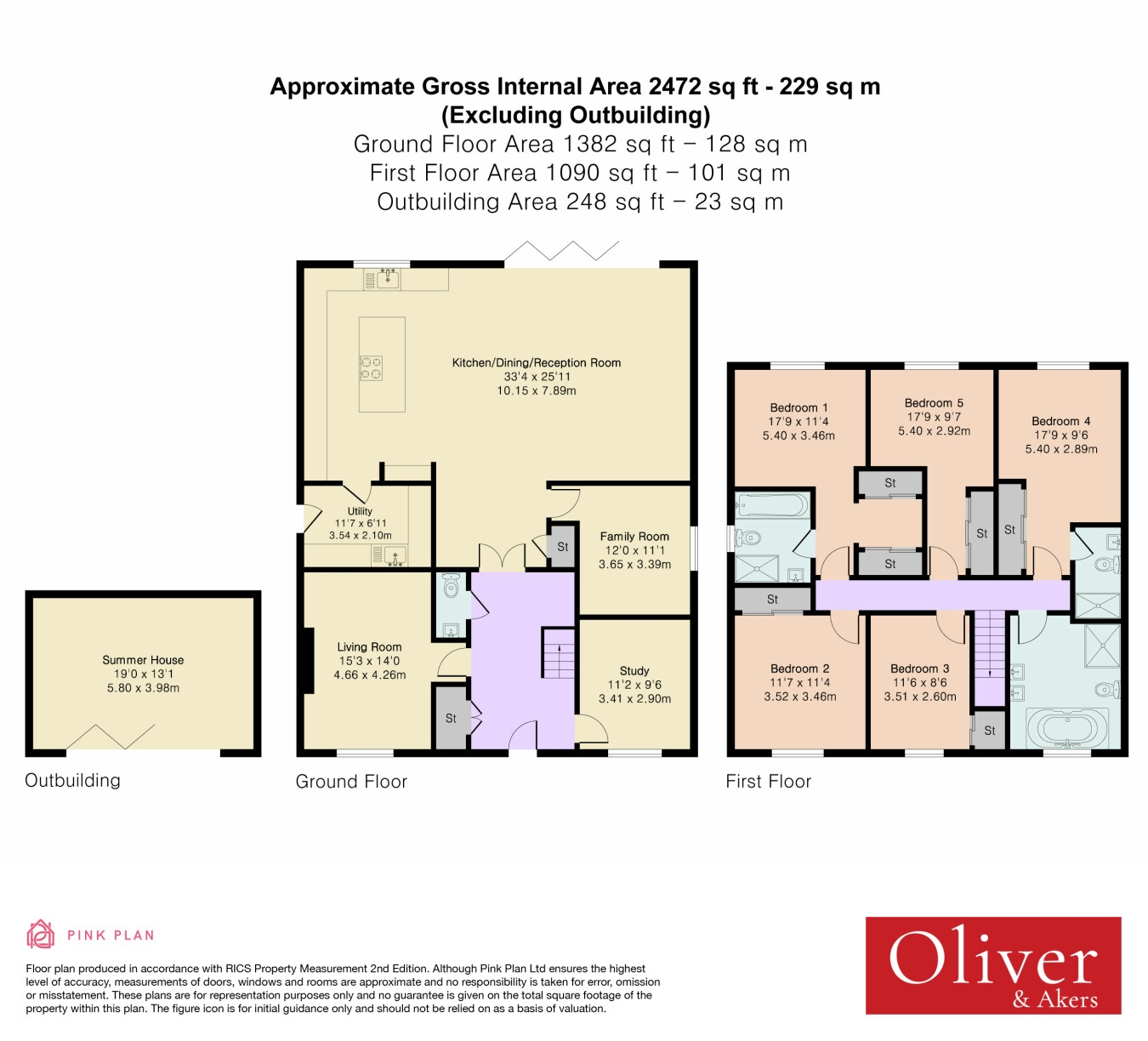 4, Blake Close, St. Albans floorplan