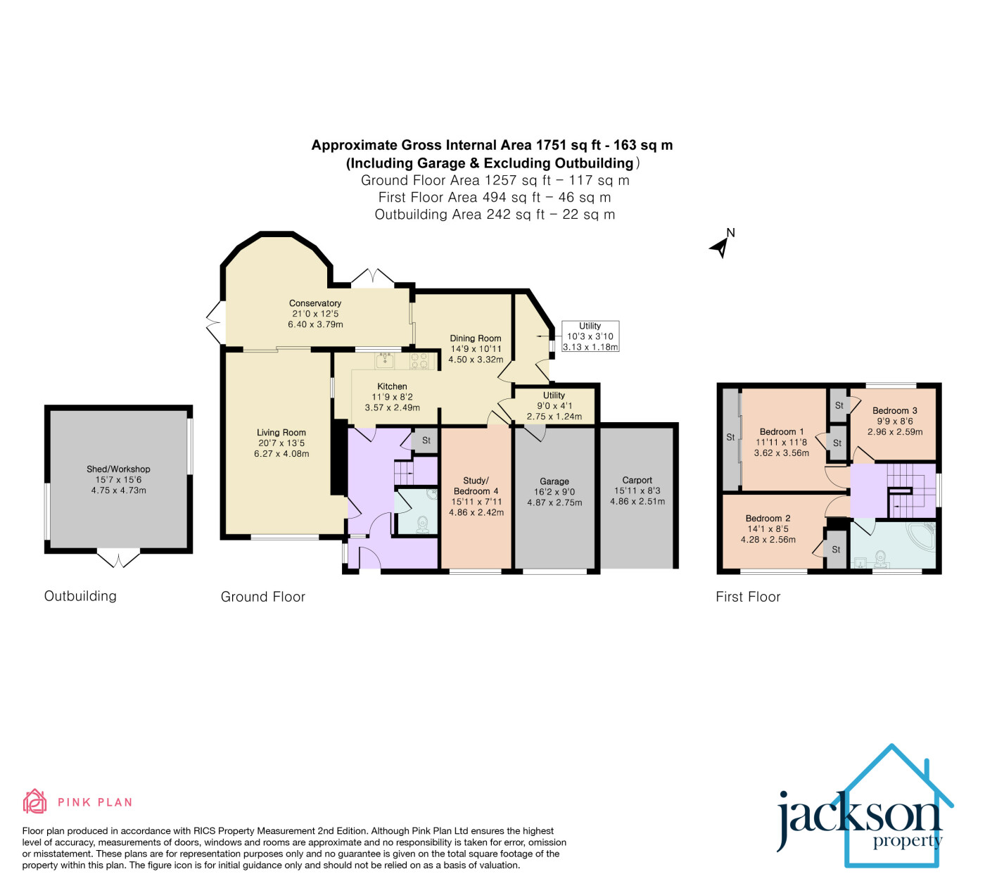 1 St. Andrews Close, Hereford floorplan