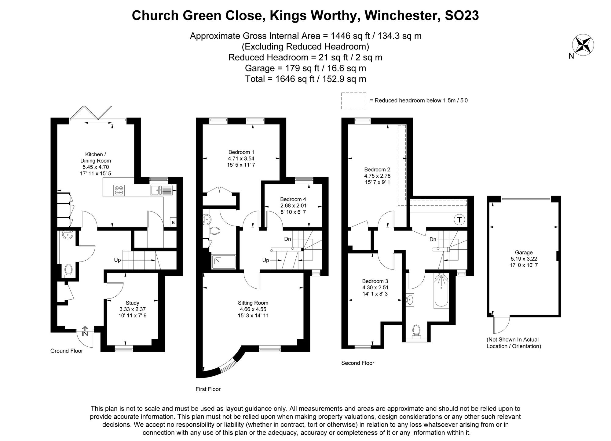 12 Church Green Close, Winchester floorplan