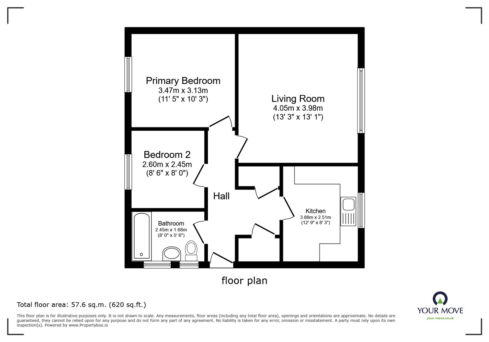 32, Hether Drive, Cumbria floorplan