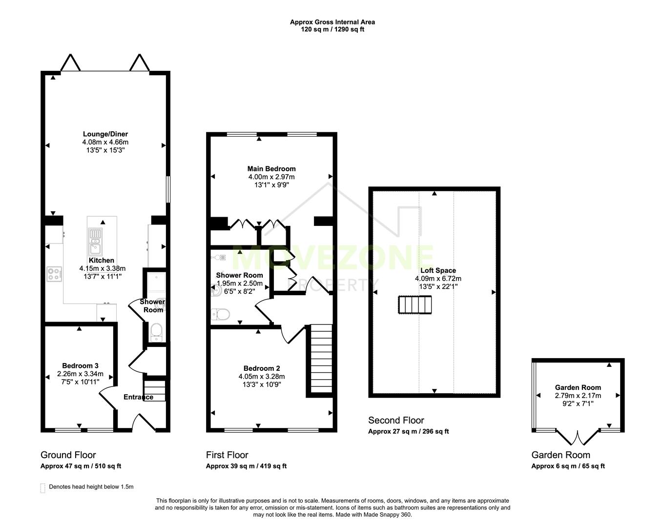 Salisbury Road, Bromley floorplan