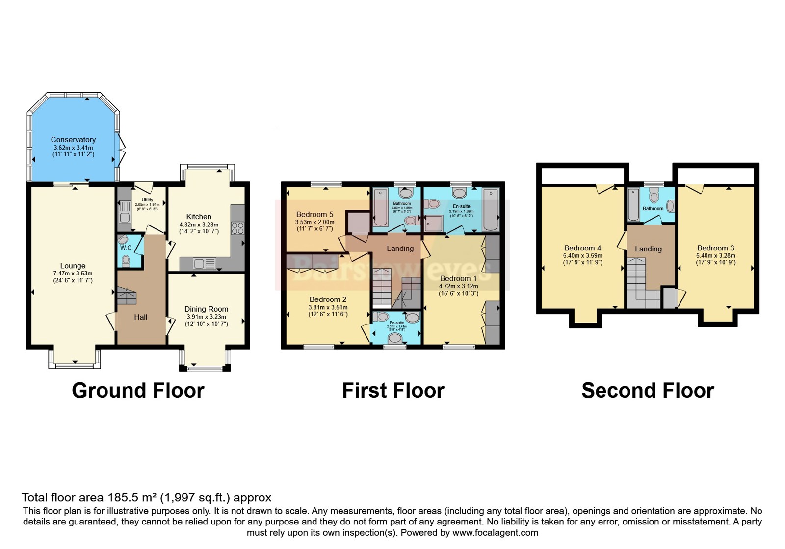 2, Chichester Close, Grays floorplan