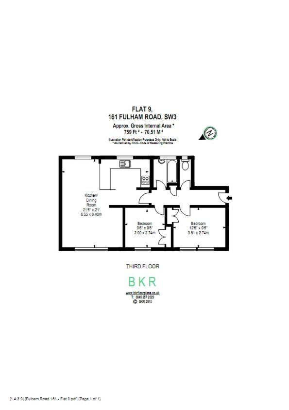 2 Bedrooms Flat to rent in Fulham Road, Chelsea SW3