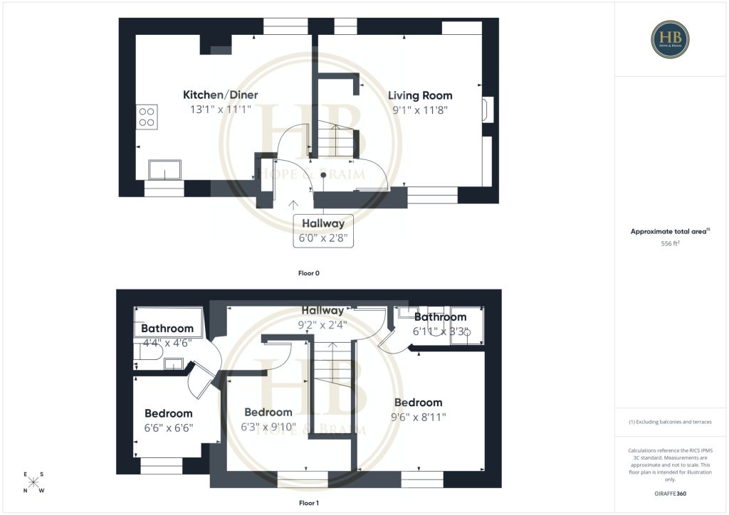 Birch Cottage, Whitby floorplan
