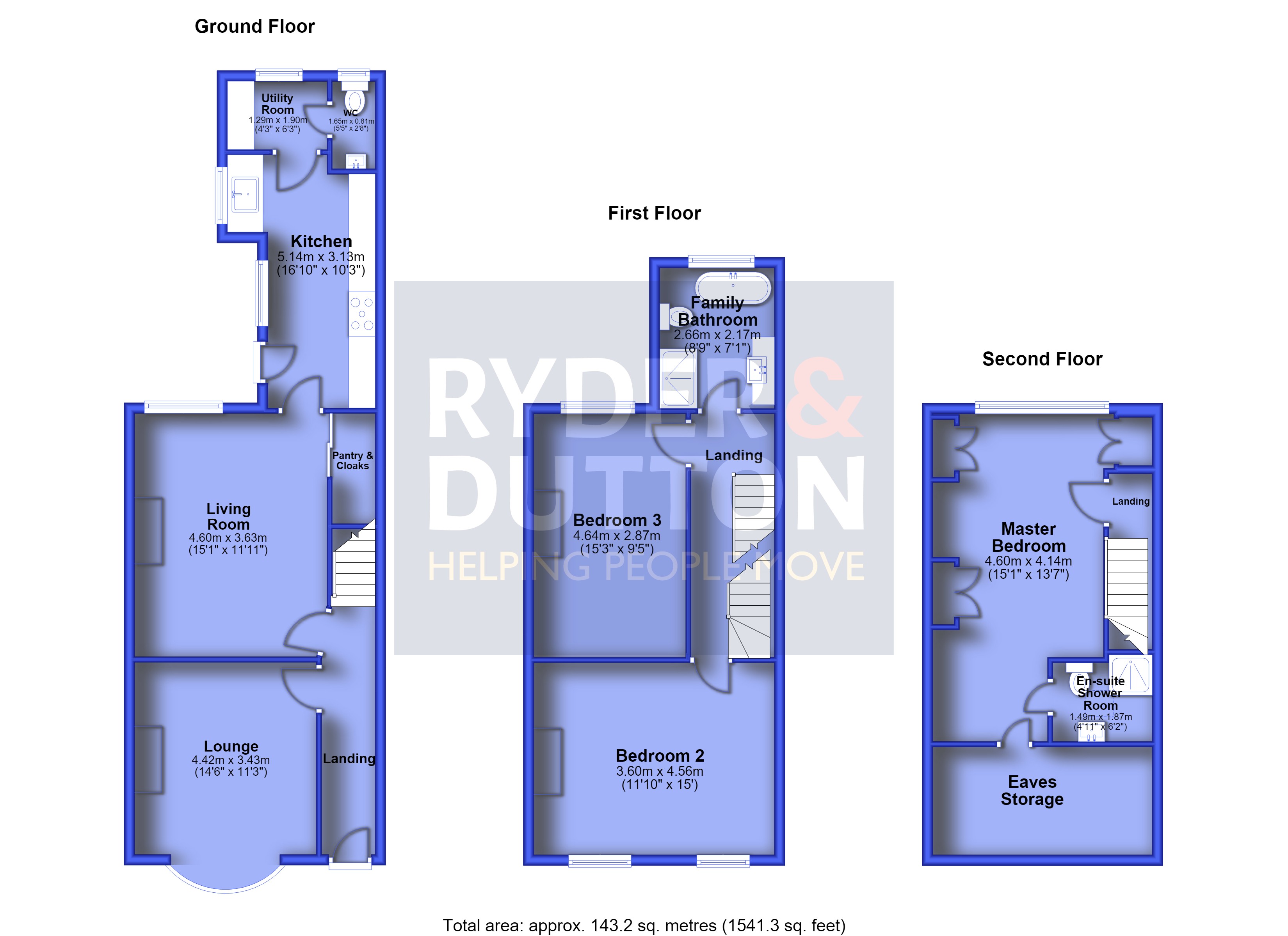 14, Whitecroft Avenue, Rossendale floorplan