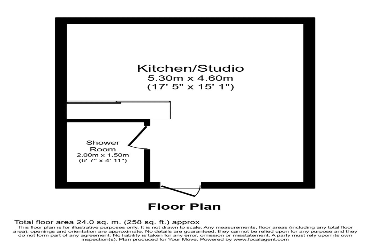 Flat 30, Arliss Court, 24, Clarendon Road, Hertfordshire floorplan