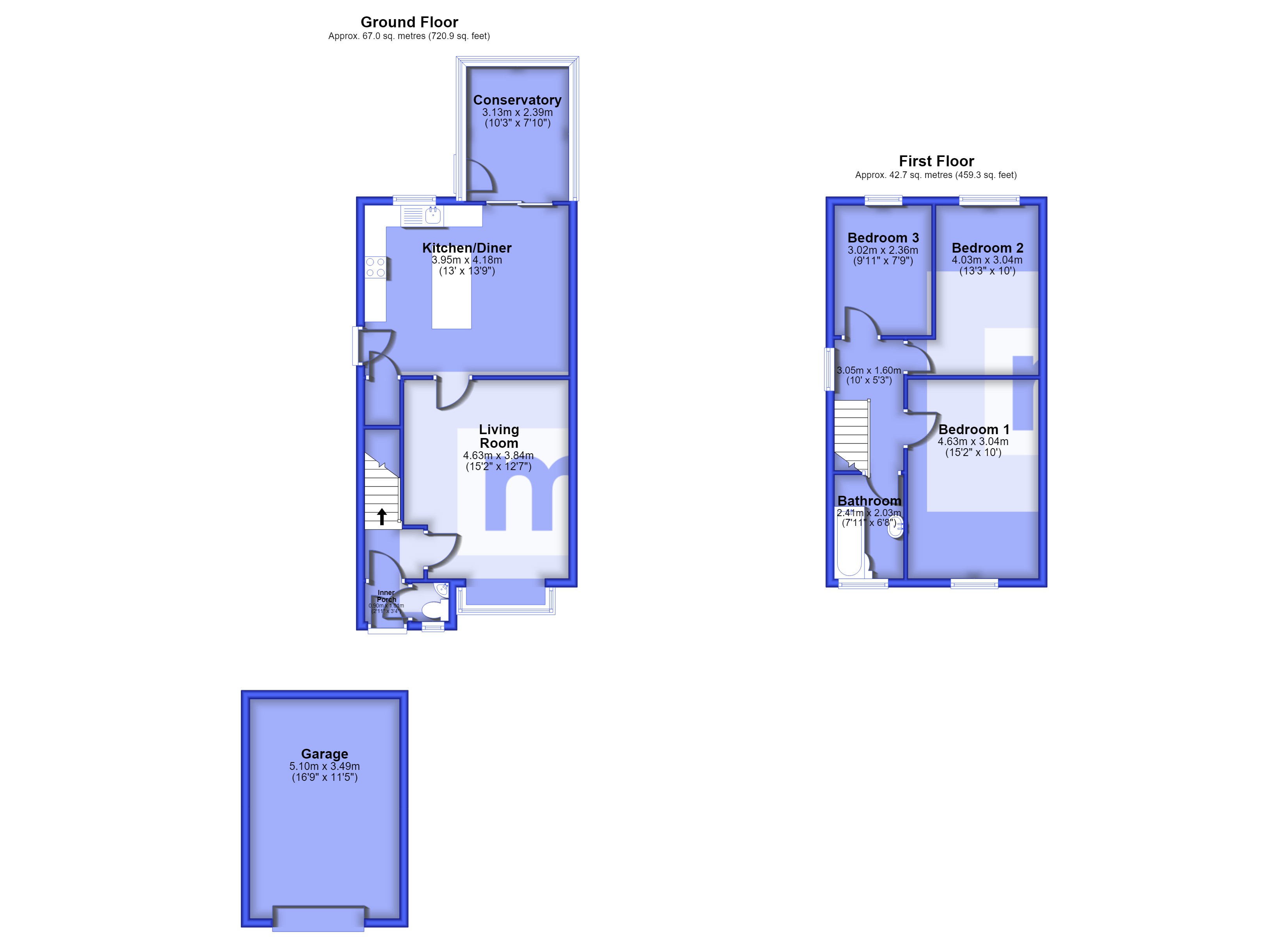 15, Priory Close, Lancashire floorplan