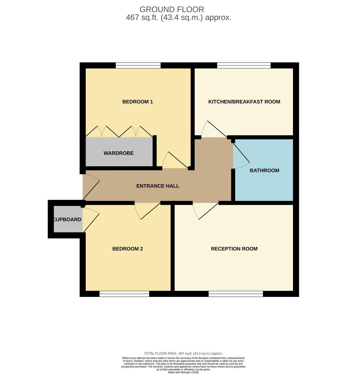 49a, Romney Way, Birmingham floorplan