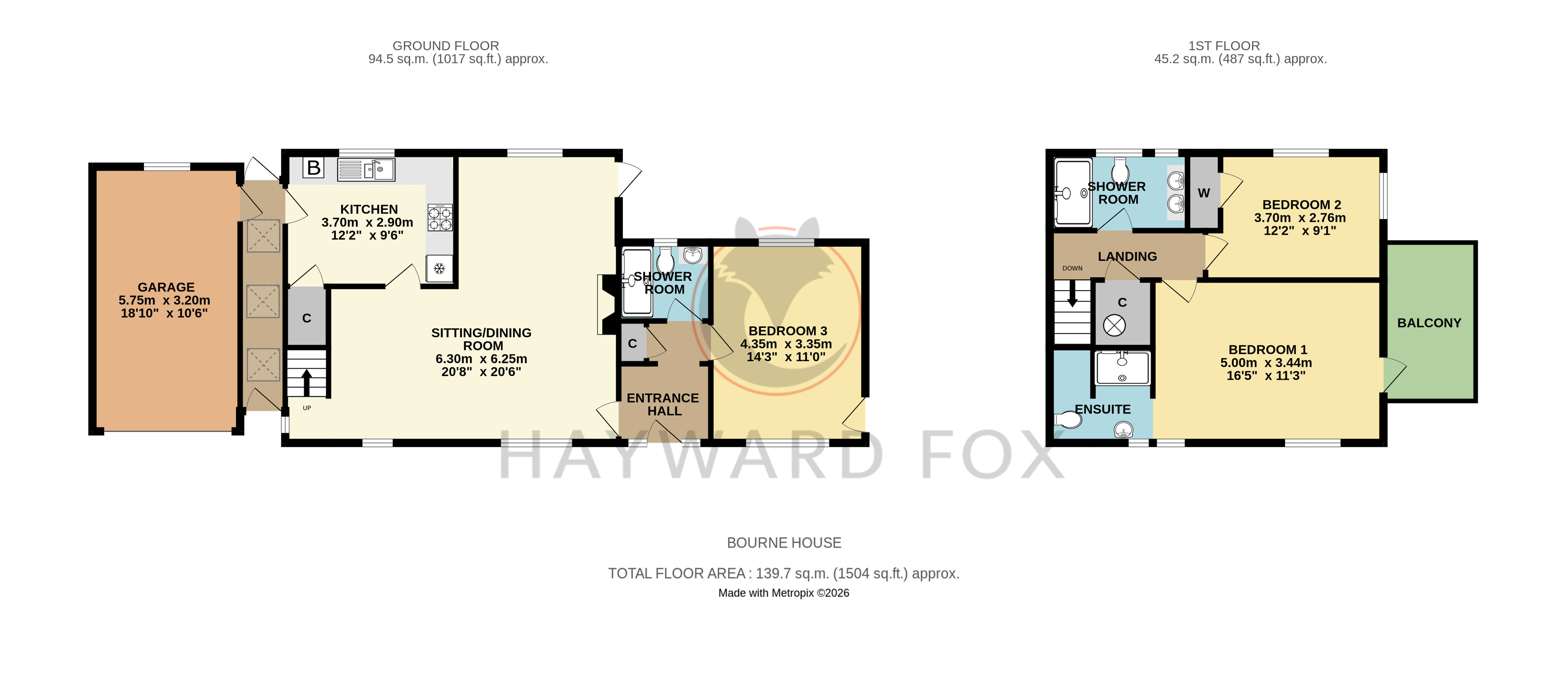 Bourne House, 23, Westfield Road, Hampshire floorplan