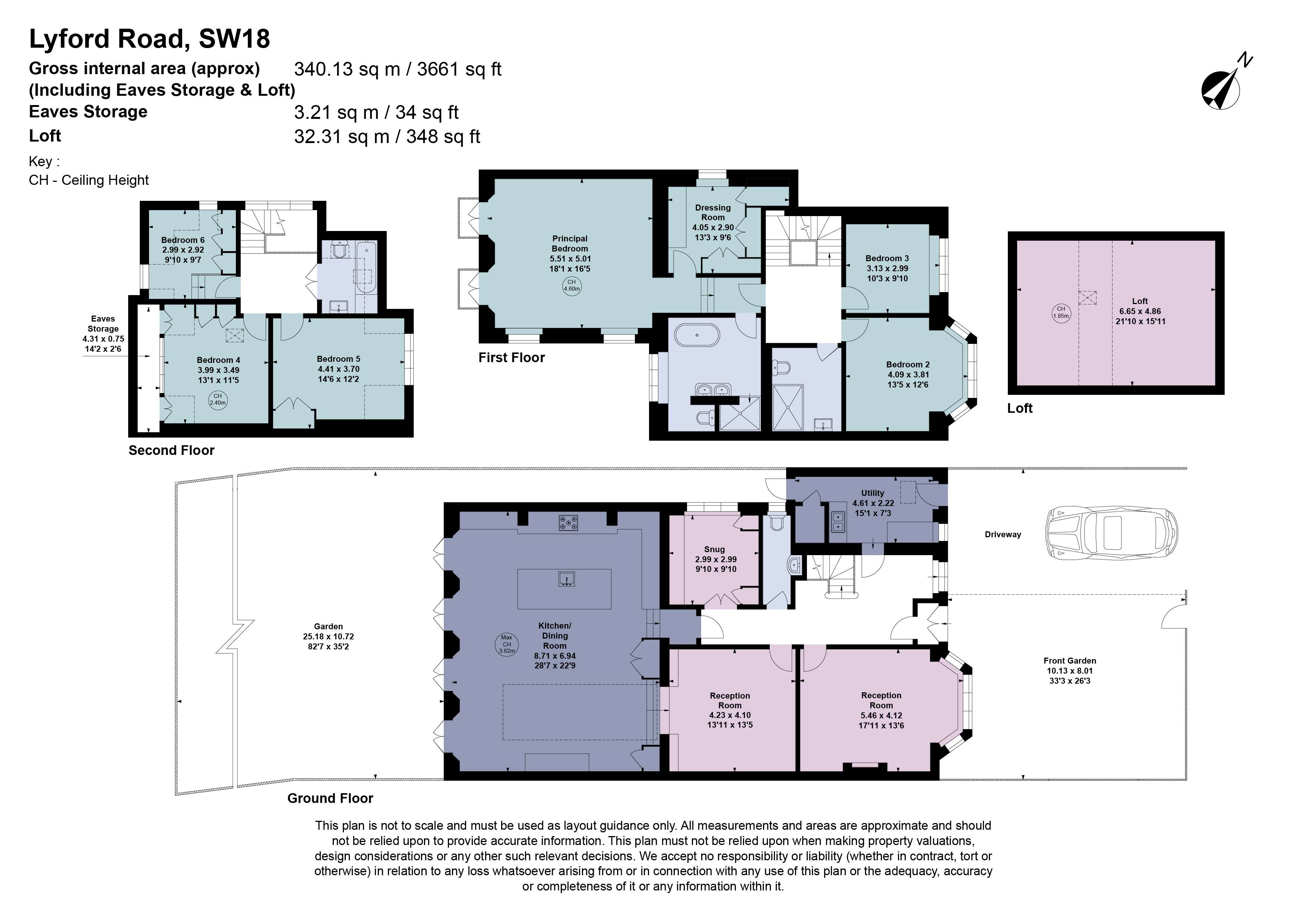 44, Lyford Road, London floorplan