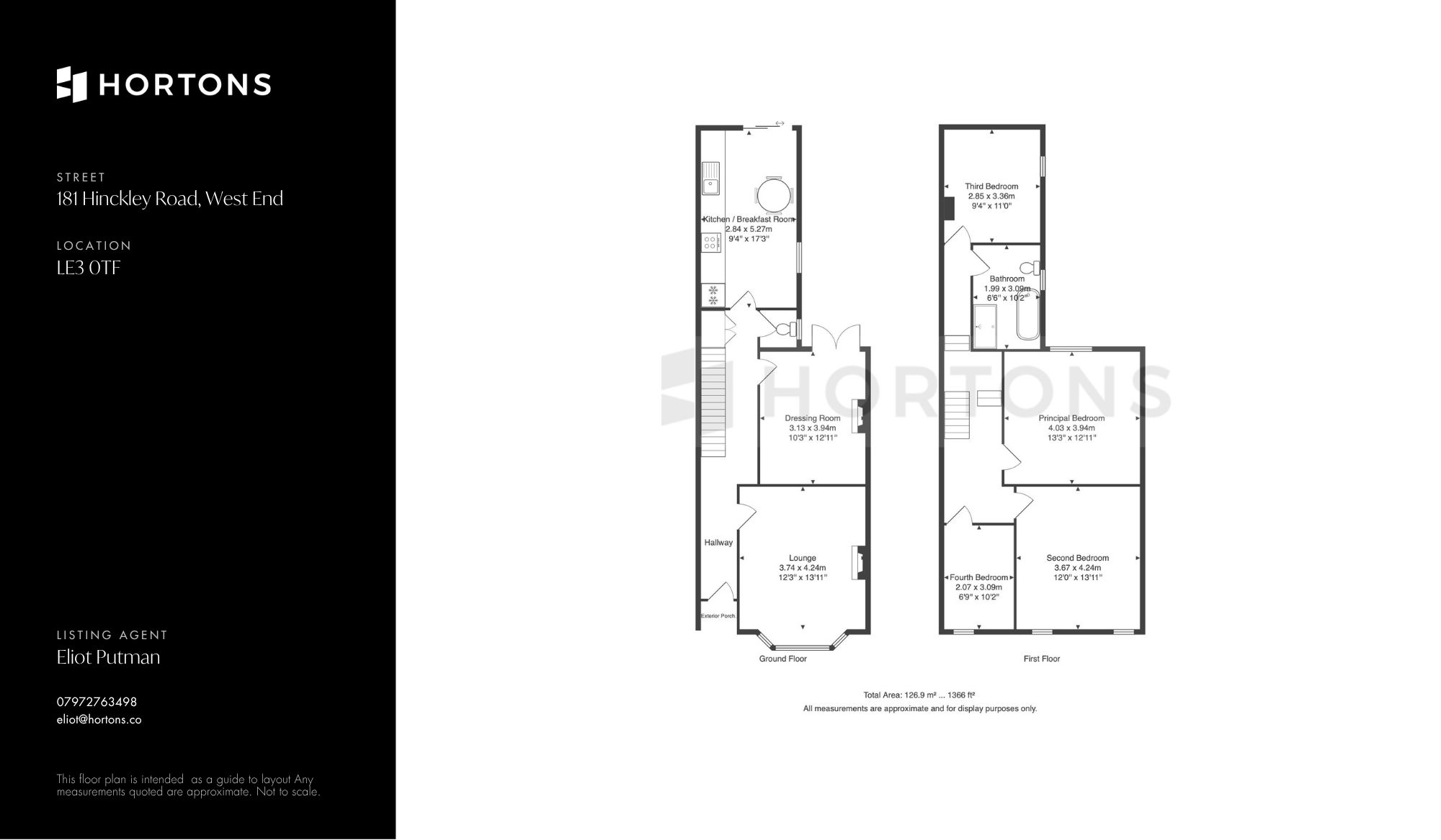 181 Hinckley Road, Leicester floorplan
