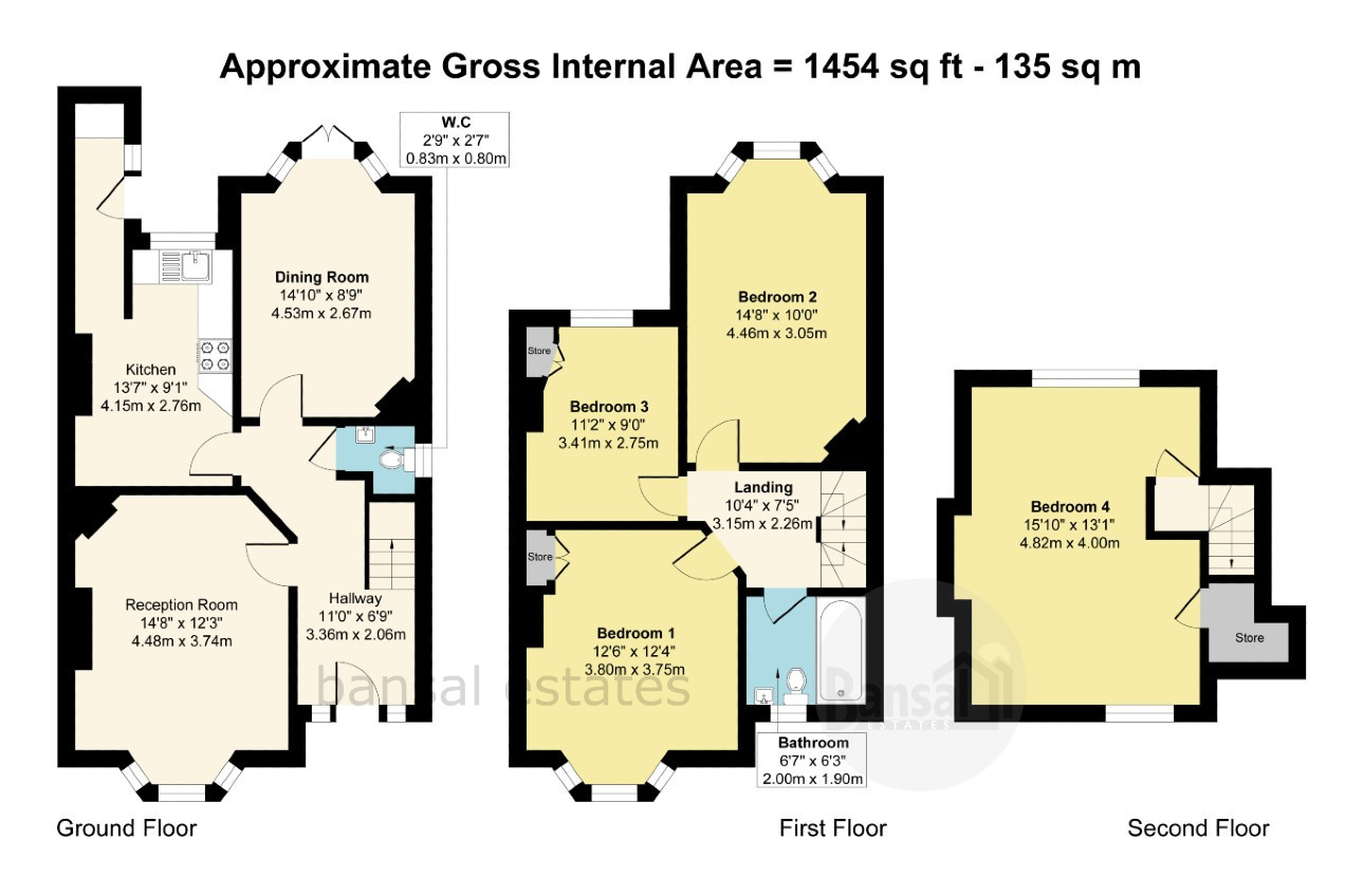 44, Coniston Road, Coventry floorplan