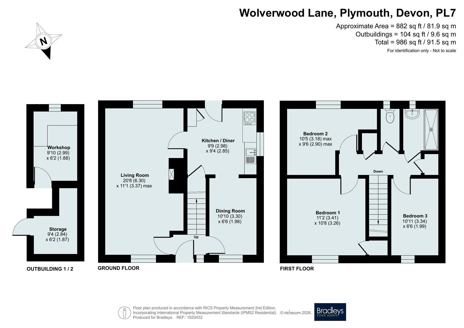Listing floorplan