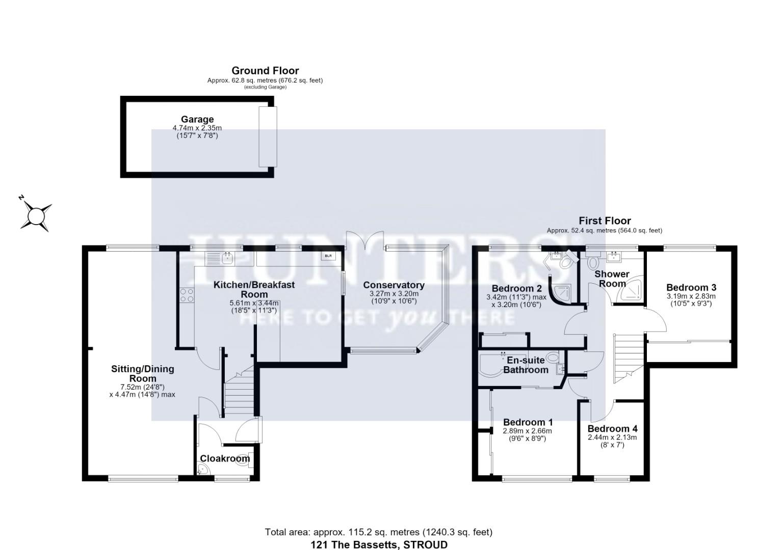 The Bassetts, Stroud floorplan