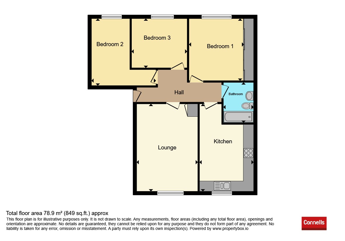 129, Meldon Drive, Bilston floorplan
