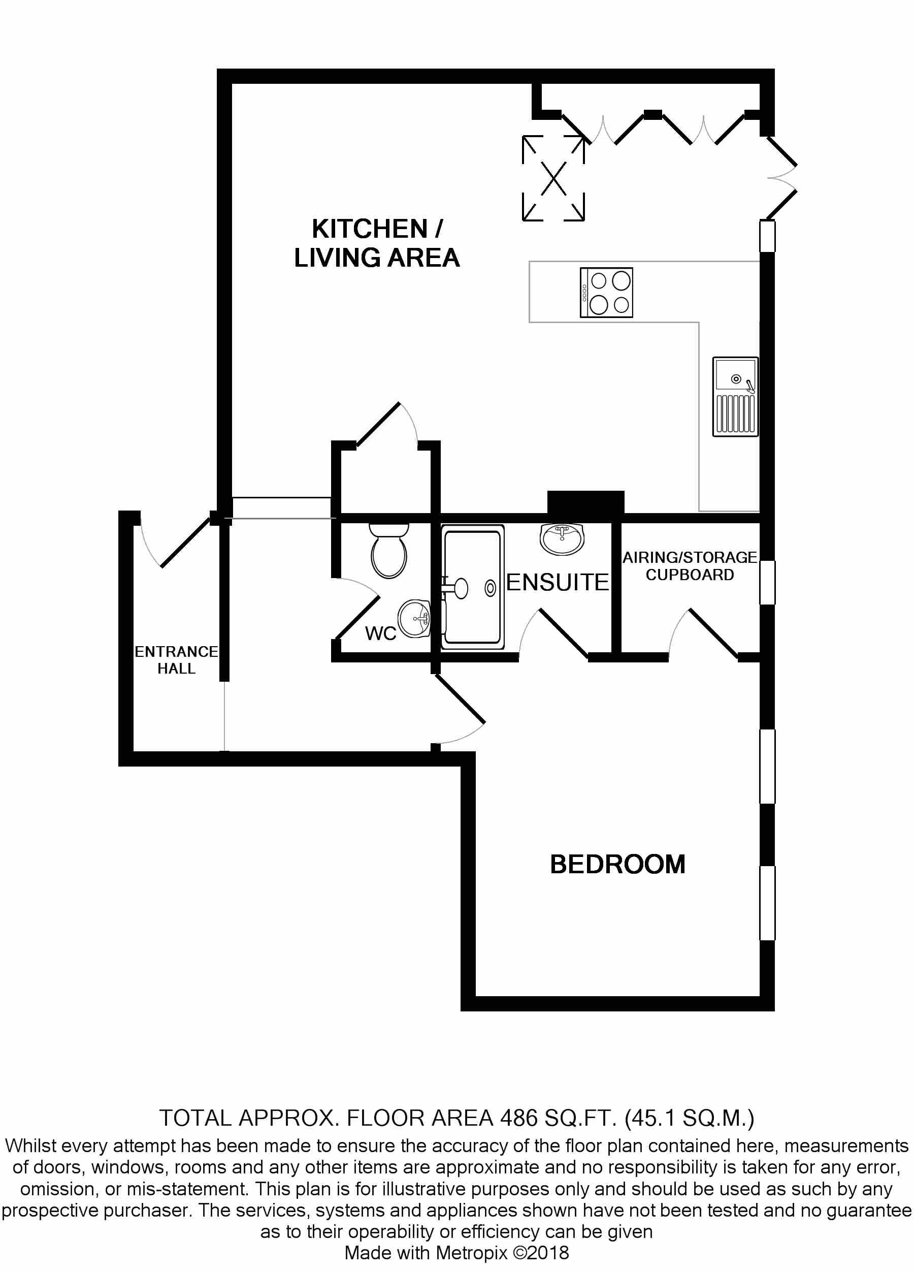 1 Bedrooms Flat to rent in The Warren, Royston SG8