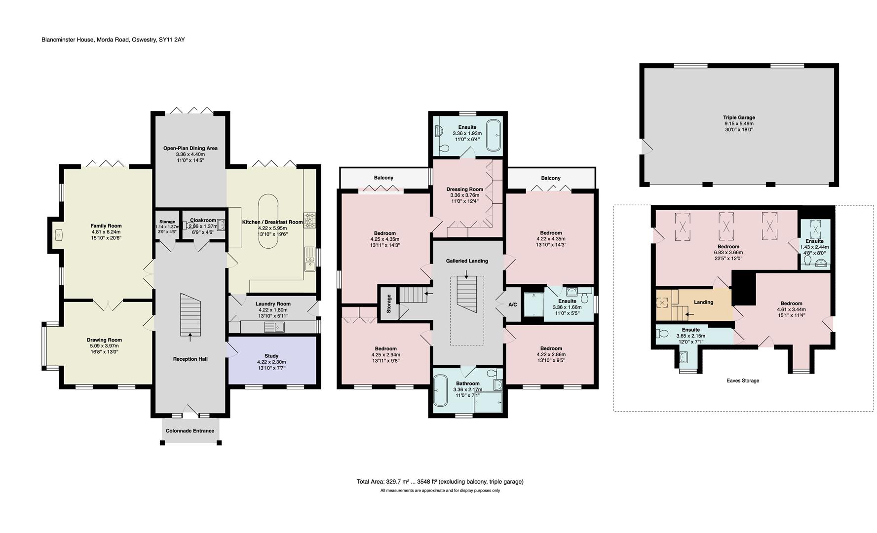 Blancminster House, Morda Road, Oswestry floorplan