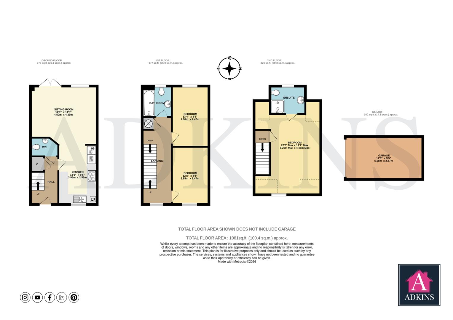 9, Forstall Way, Cirencester floorplan