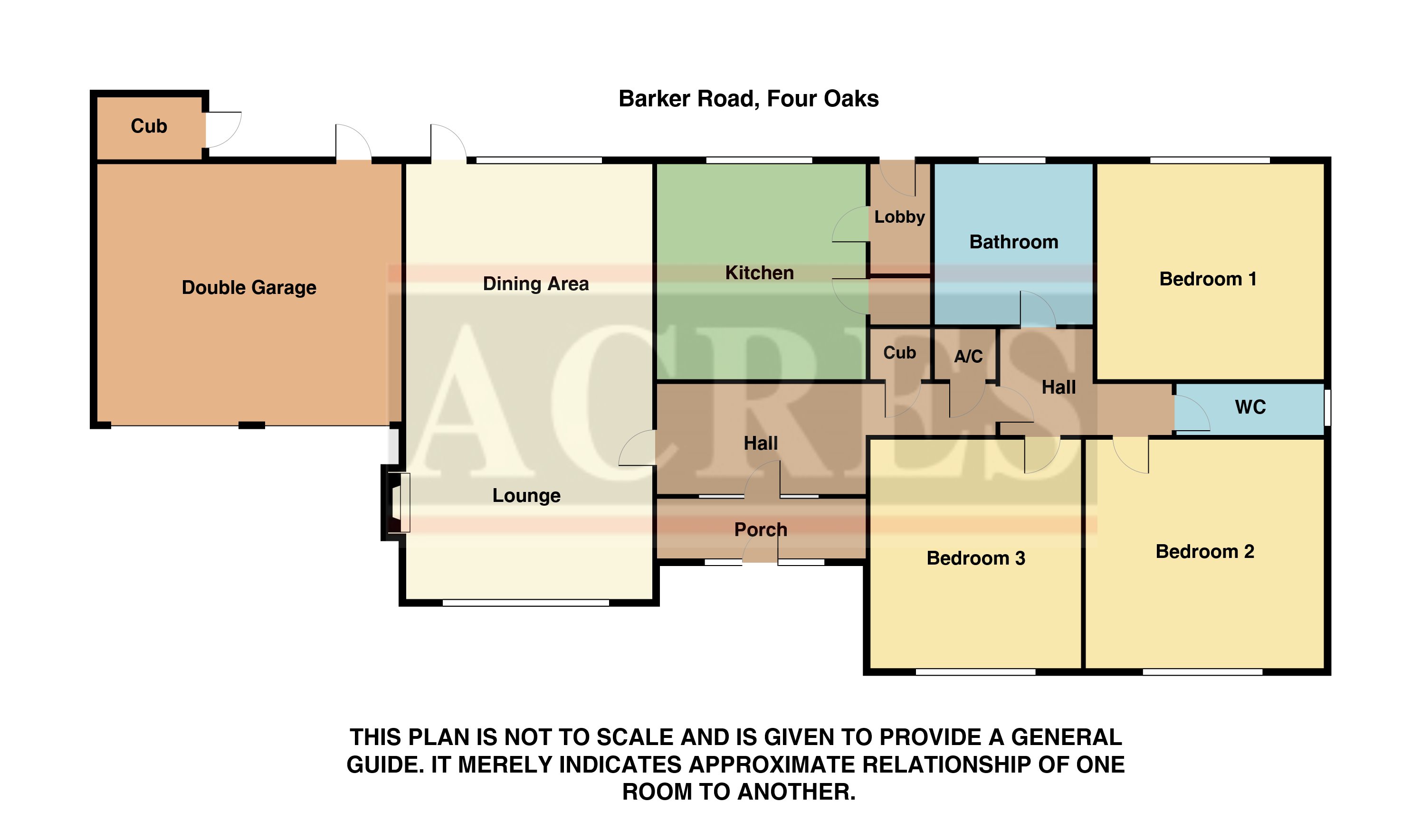 3 Bedrooms Detached bungalow for sale in Barker Road, Four Oaks B74