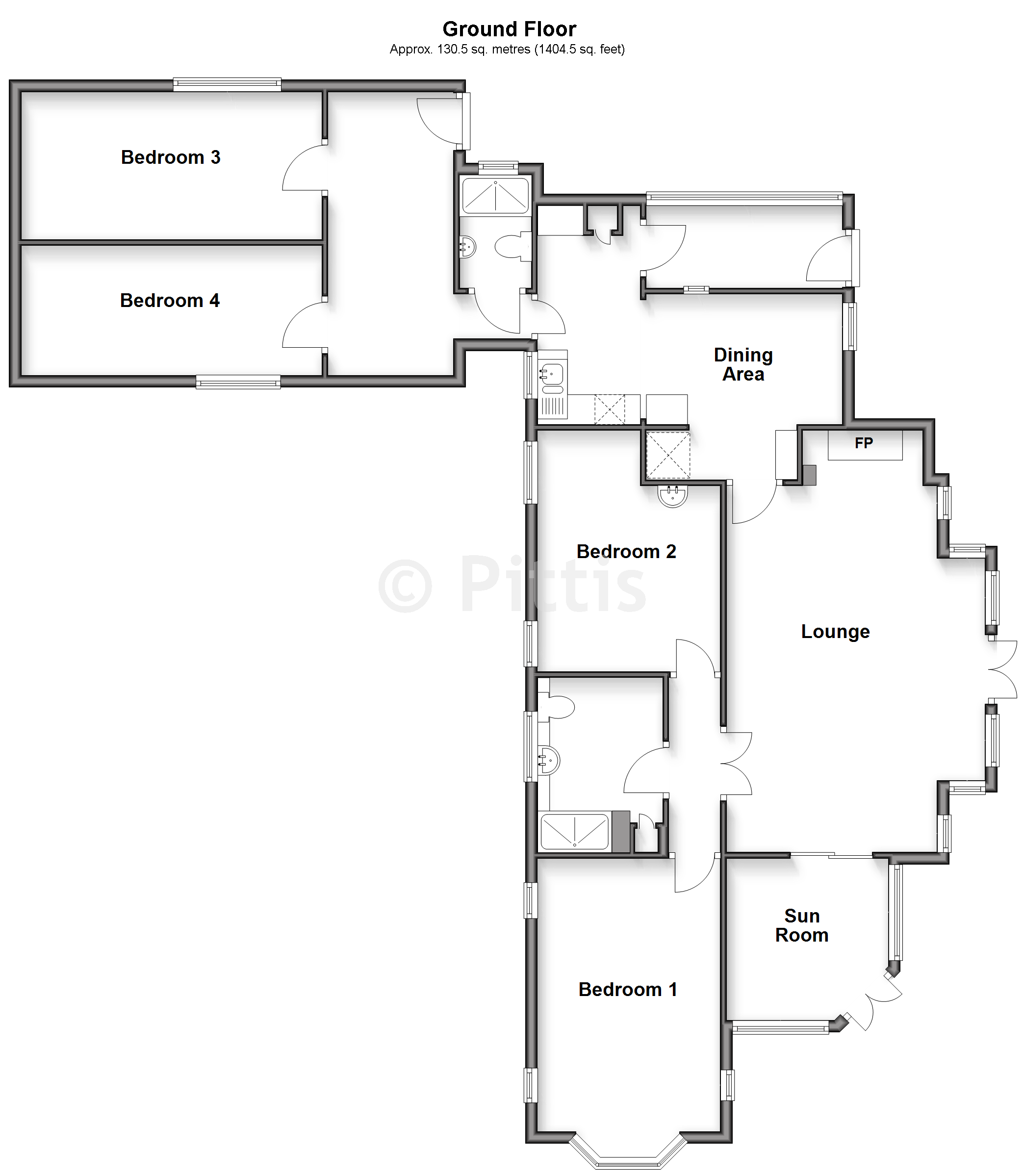 42, Melville Street, Sandown floorplan