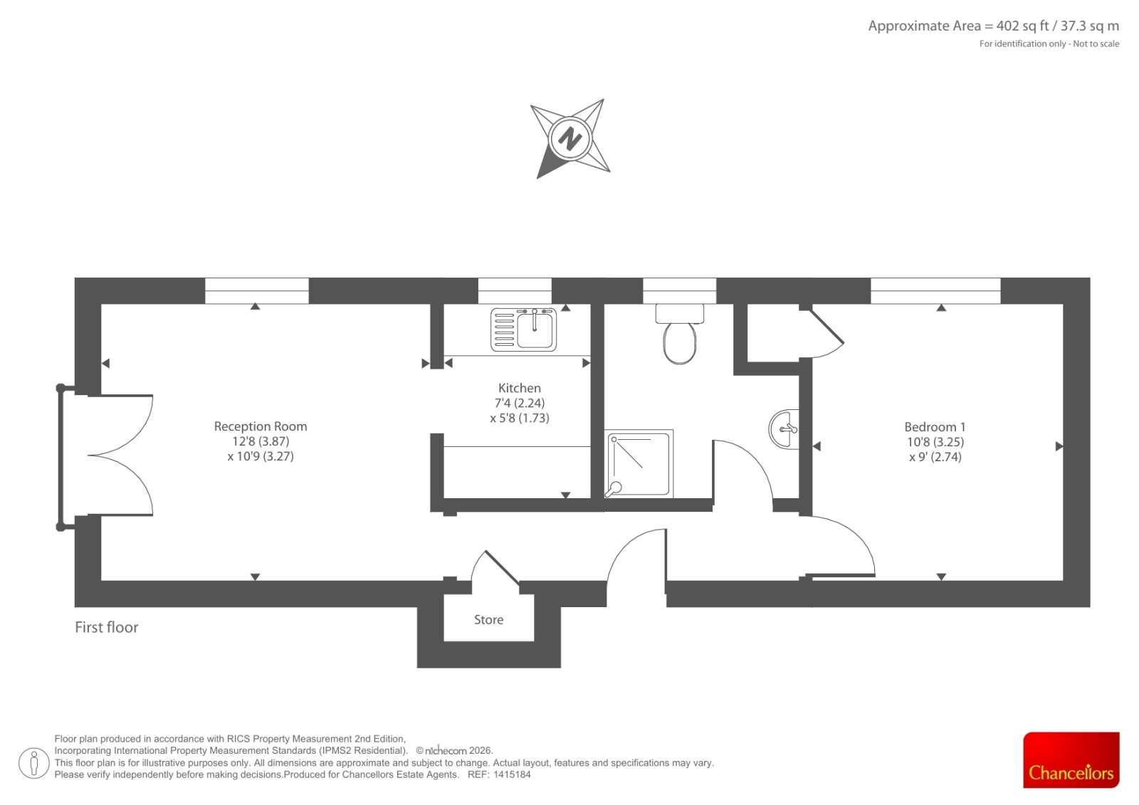 23, Parklands, Oxford floorplan