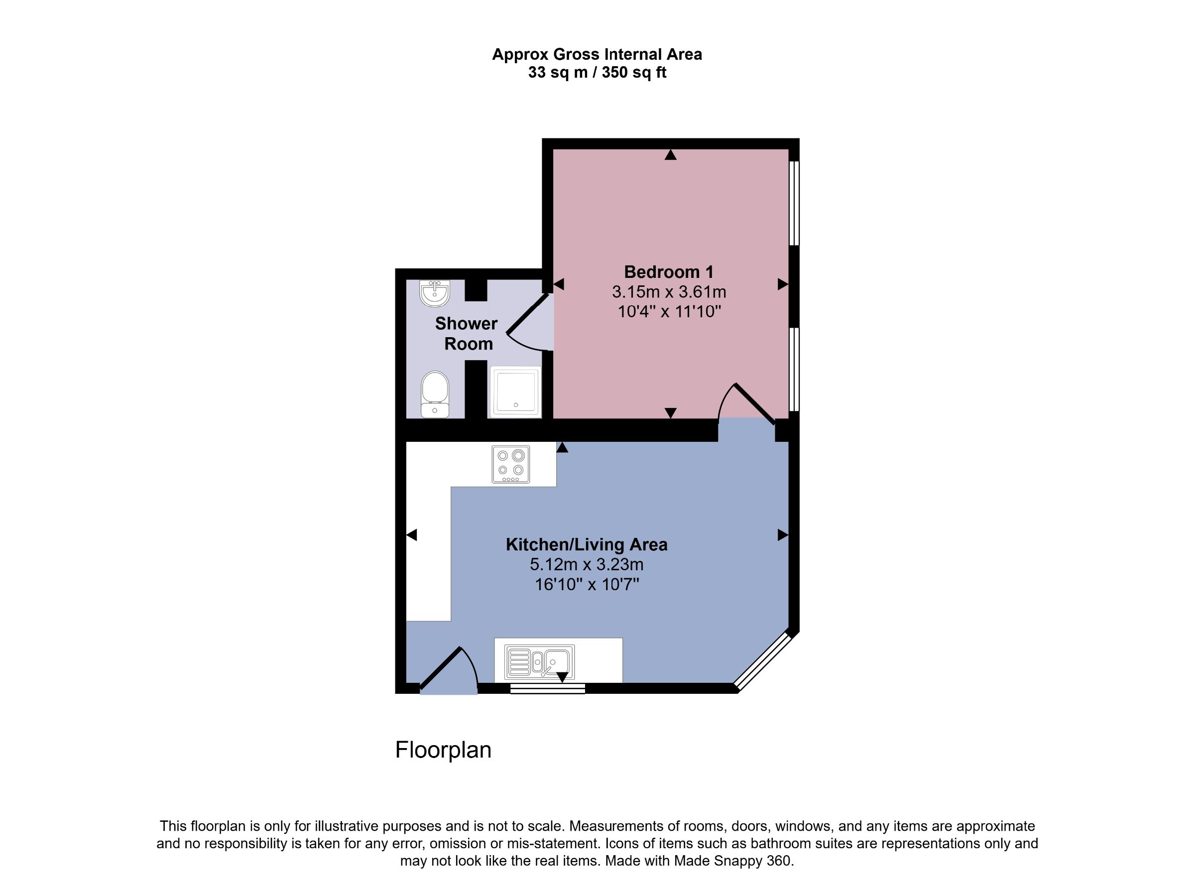 High Bridge, Knaresborough floorplan