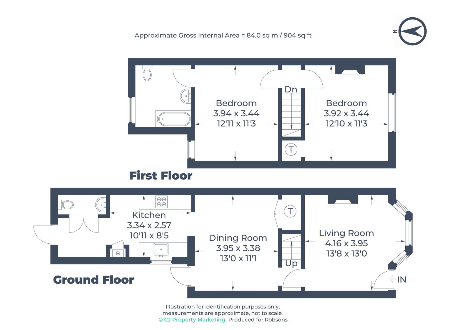 3, Glenfield Villas, Chorleywood floorplan