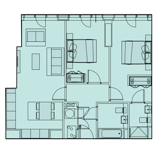 16, Silvercroft Street, Manchester floorplan