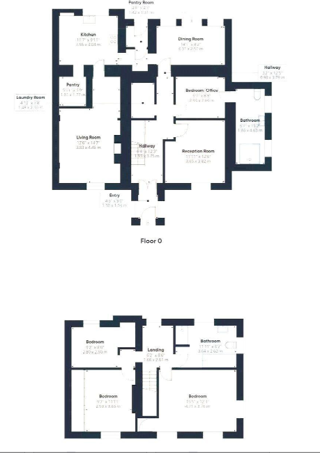 3-4 Smithy Cottages, Hayton, Wigton floorplan