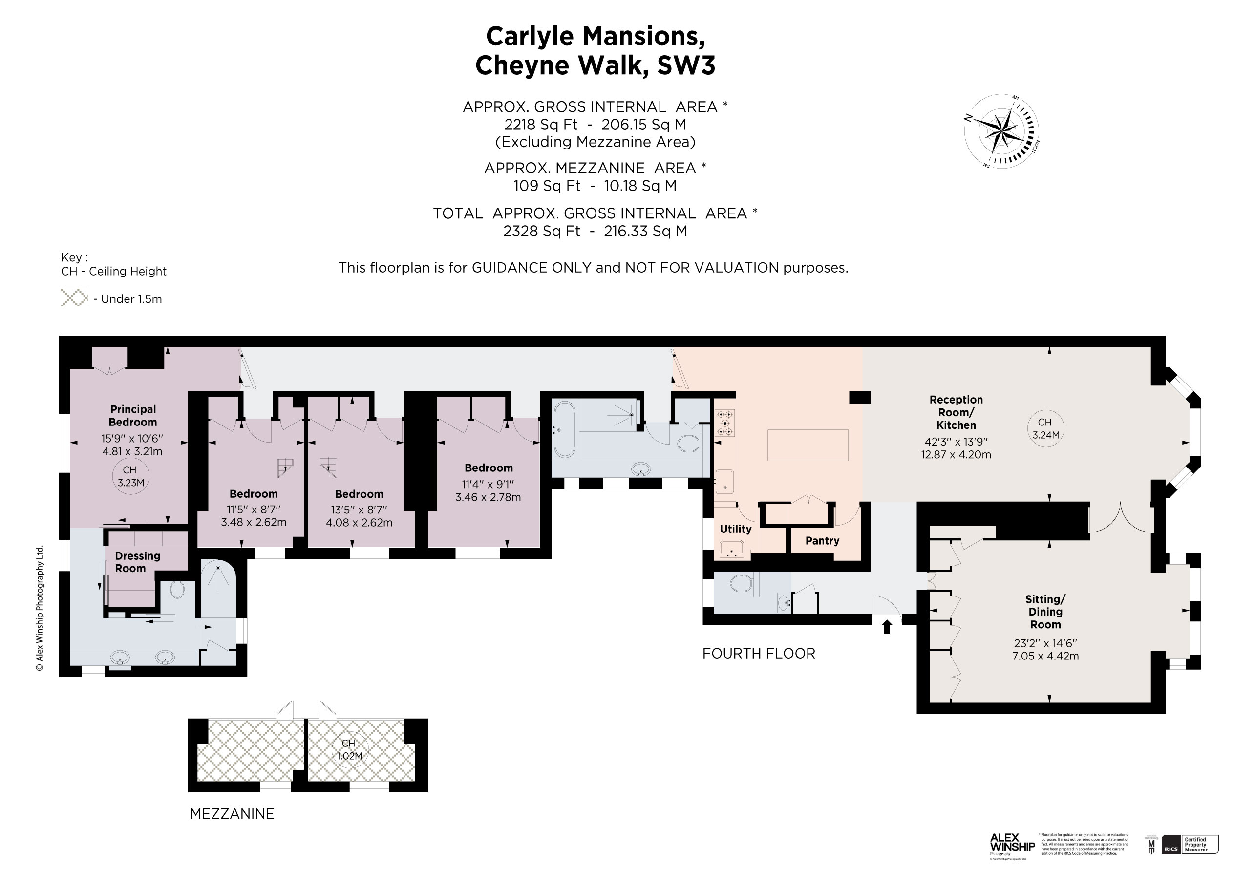 Flat 21, Carlyle Mansions,, Cheyne Walk, London floorplan